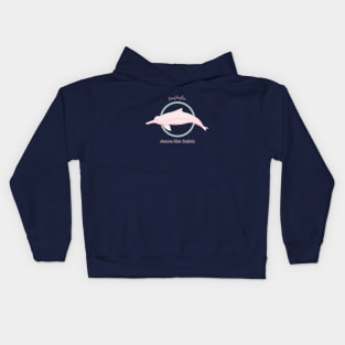 Reefhorse Amazon River Dolphin Kids Hoodie